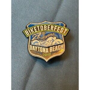 2019 BIKETOBERFEST OFFICIAL DAYTONA BEACH LOGO EVENT PIN